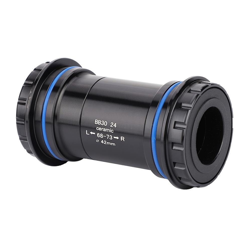 Bike Bottom Bracket Mountain Road Bicycle External Bearing Bottom Brackets for SHIMANO 24mm SRAM 24-22mm Crankset