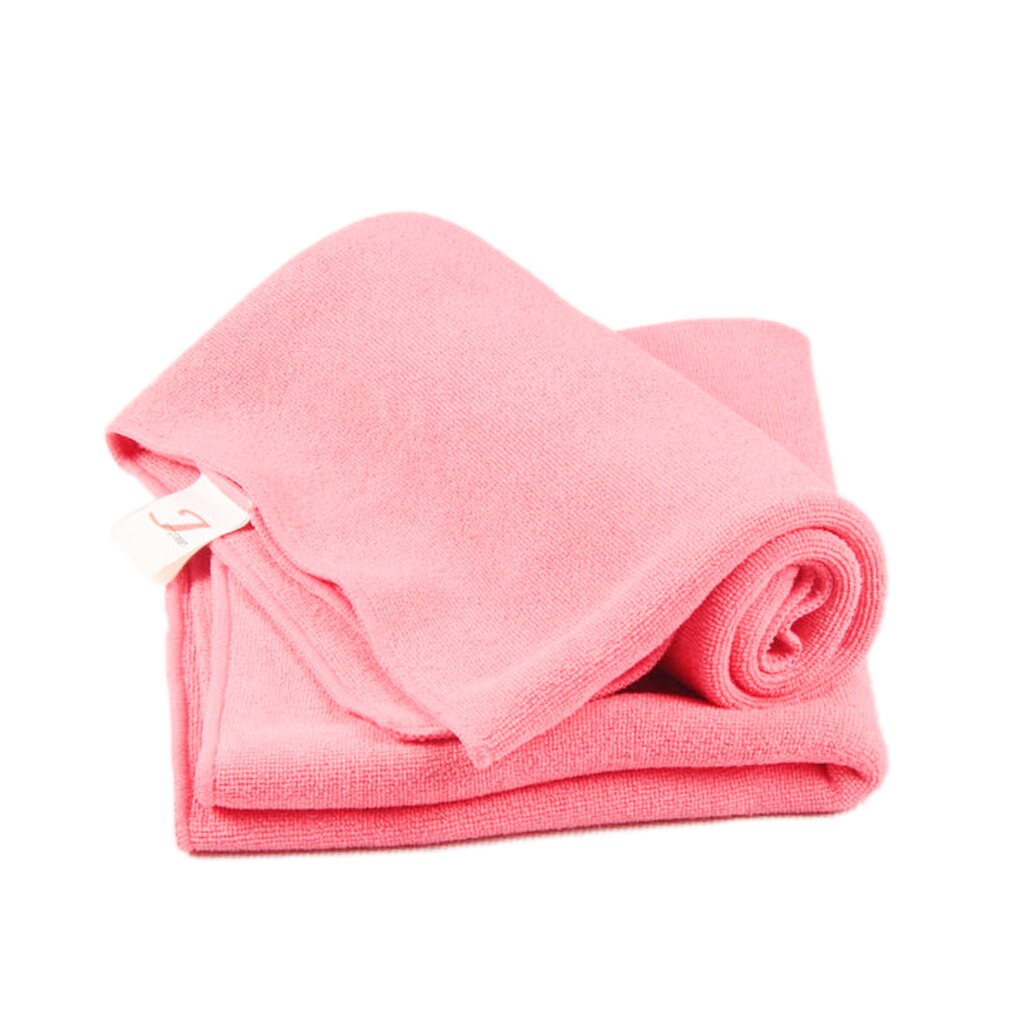 22*22cm microfibre visage cheveux propre voiture polissage sans stries serviette chiffon: 3