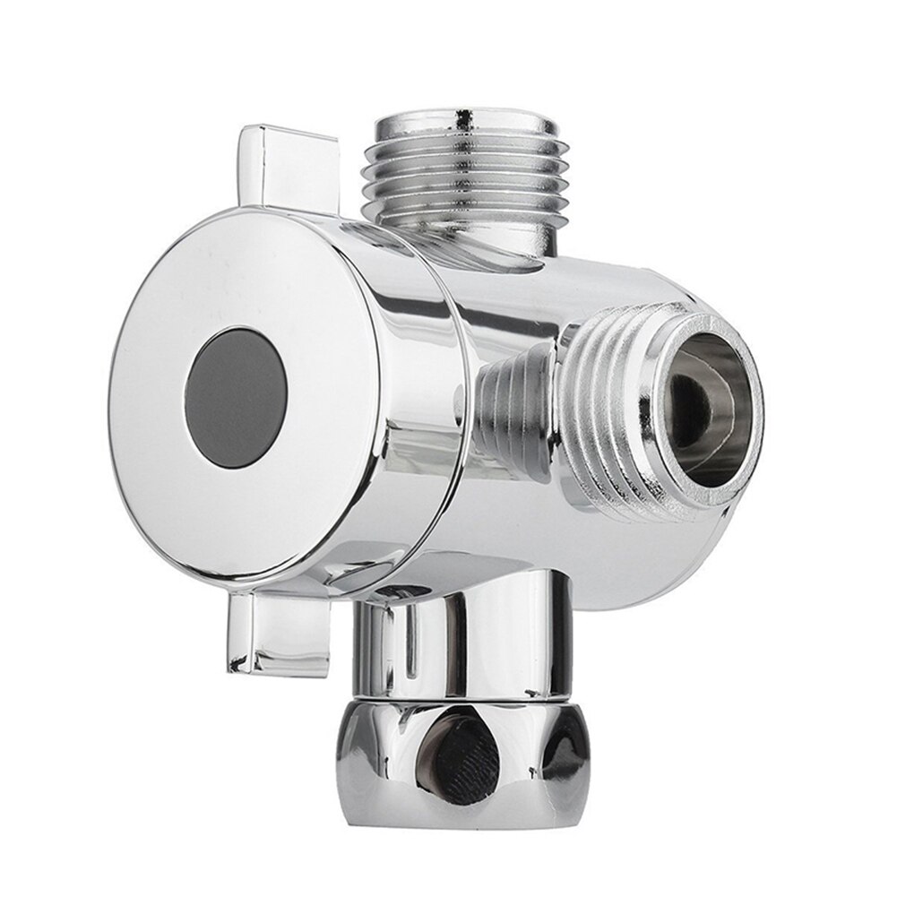 Diviseur de bras de douche à main | Valve de dérivation de douche à 3 voies avec support de pomme de douche FP8 FE28: 3-Way without socket