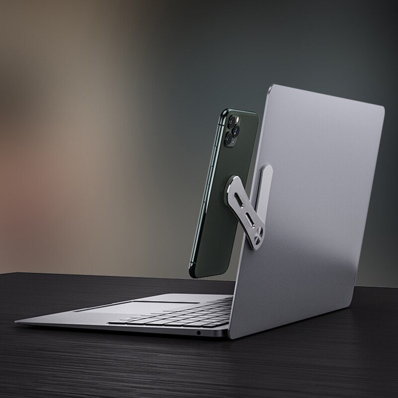 Aluminum Multi Screen Support Adjustable Laptop Extension Phone Bracket Mount