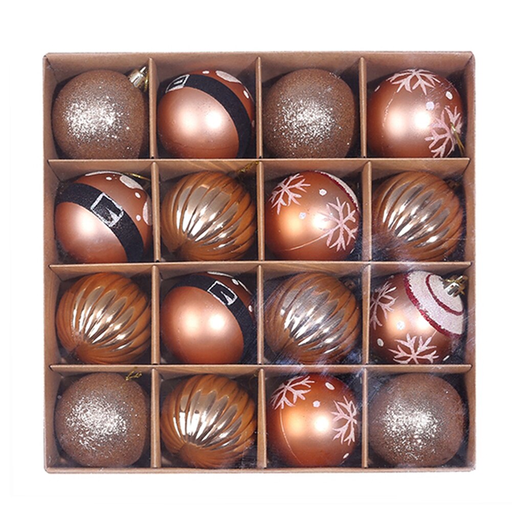 6cm glitter chic christmas joulupallo joulukoristeet korut roikkuu joulukuusen koristeet joulukoristeet kotiin: C