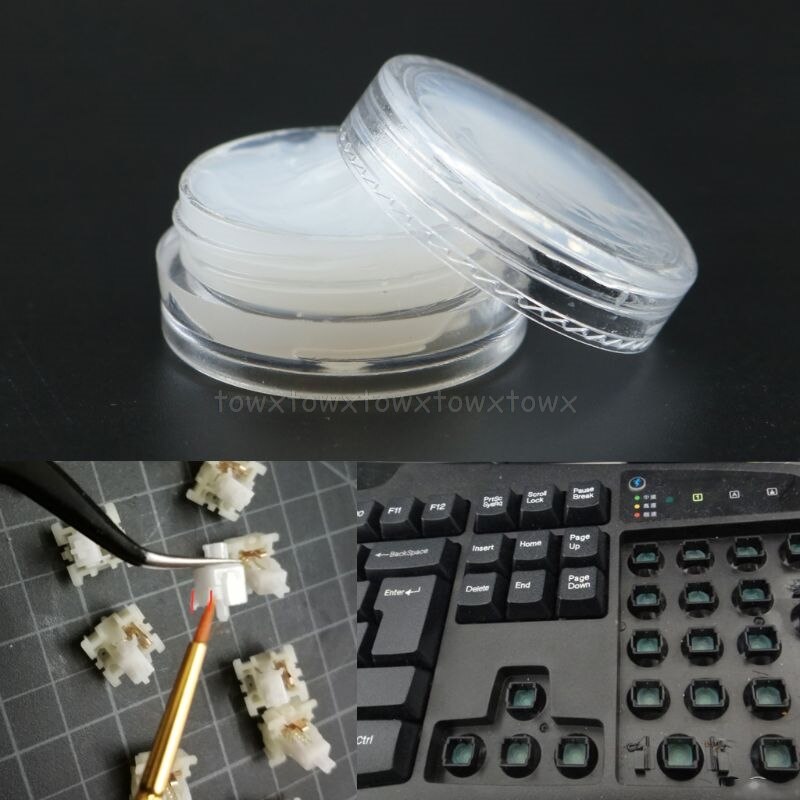 Advanced Synthetic Fluorine-Containing Grease Fusser Film Mechanical Keyboard Stabilizers Switches Gear Grease N15 19