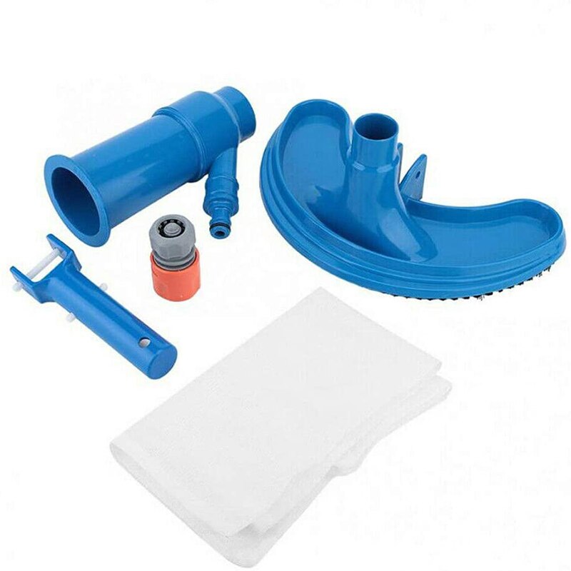 Durable Convenient Vacuum Brush Hose Connector Cleaning Set Swimming Pool SPA Underwater Cleaner Easy Install LBShipping