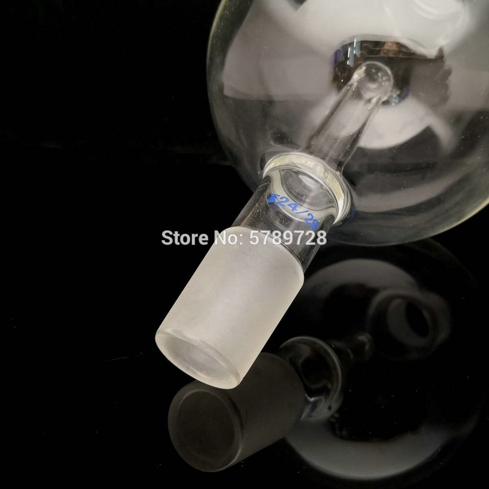 1Pcs 50Ml Tot 1000Ml Glas Rechte Splash Bal, explision-Proof Bal Met Ground Joint 19 #24 #29 # Roterende Verdamper Accessoires