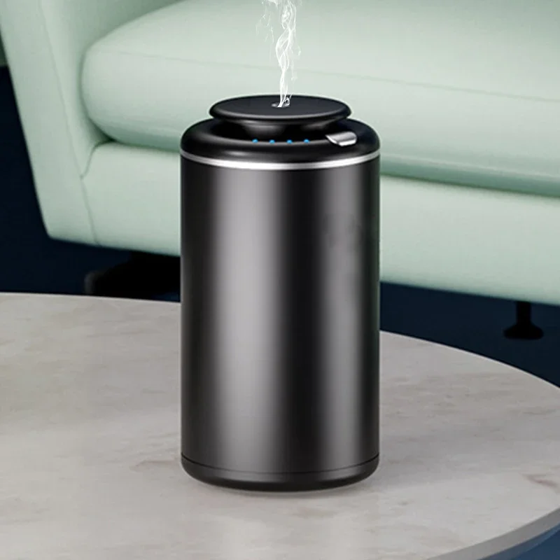 Ambientador de carro sem água Difusor de perfume de óleo essencial Máquina nebulizadora de fragrâncias USB Garrafa de 10ml Purificador de ar para casa e escritório