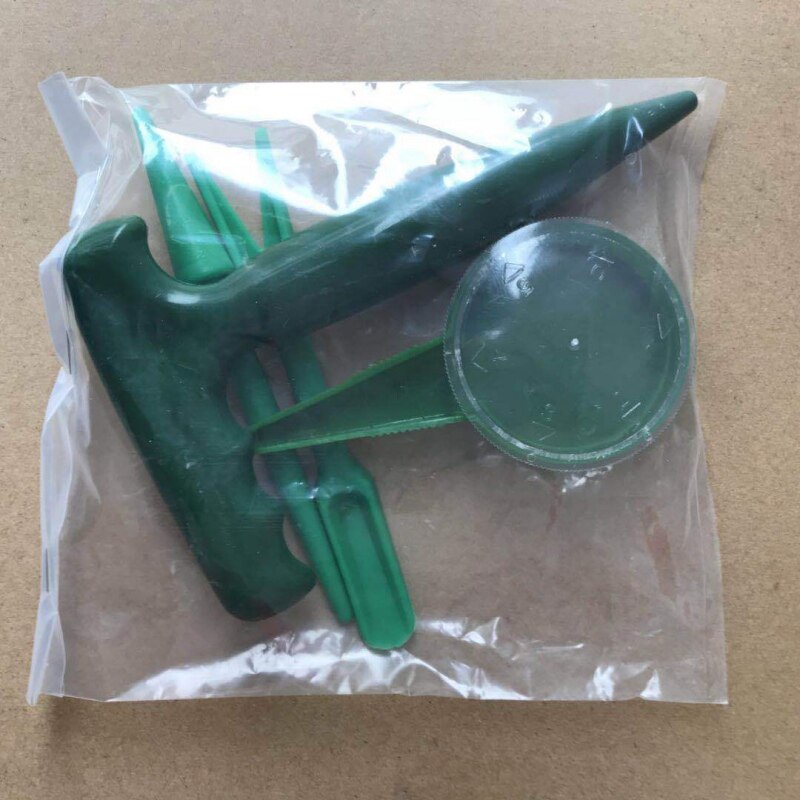 Seedlings Garden tool Adjustable Size Seed Sowing Seedlings Hole Puncher Garden Plant Seeder Planting Tools kit Seeder 4Pcs/Set