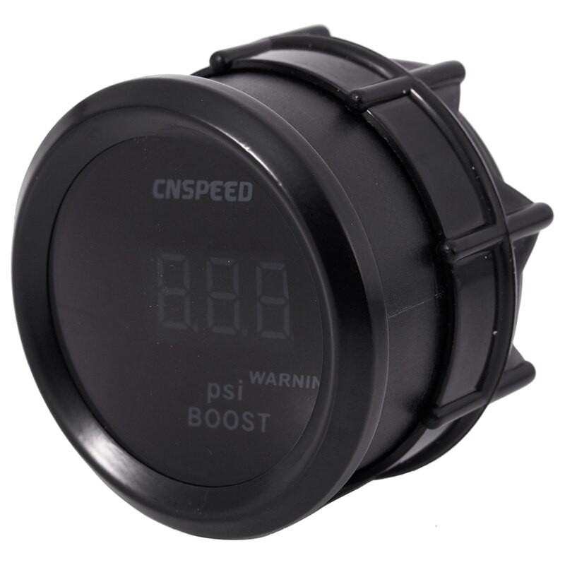 2 Zoll (52mm) Digitales Öldruckmessgerät 0–150 PSI – Blaue LED-Anzeige – 12V Mit Sensor & Montagematerial