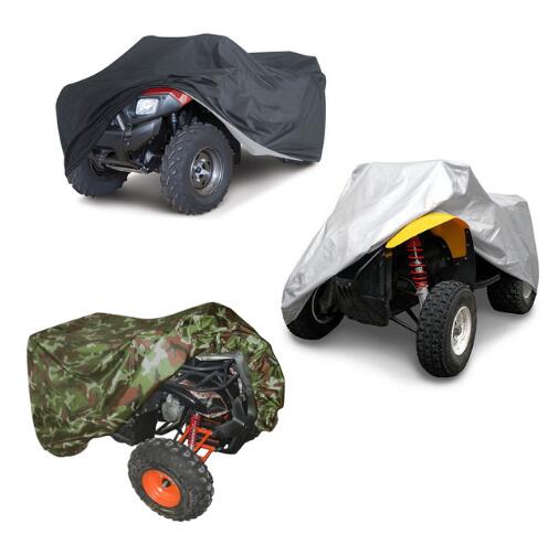Quad Bike ATV couverture universelle 190T étanche moto véhicule Scooter Kart moto couvre M L XL XXL XXXL Camouflage noir