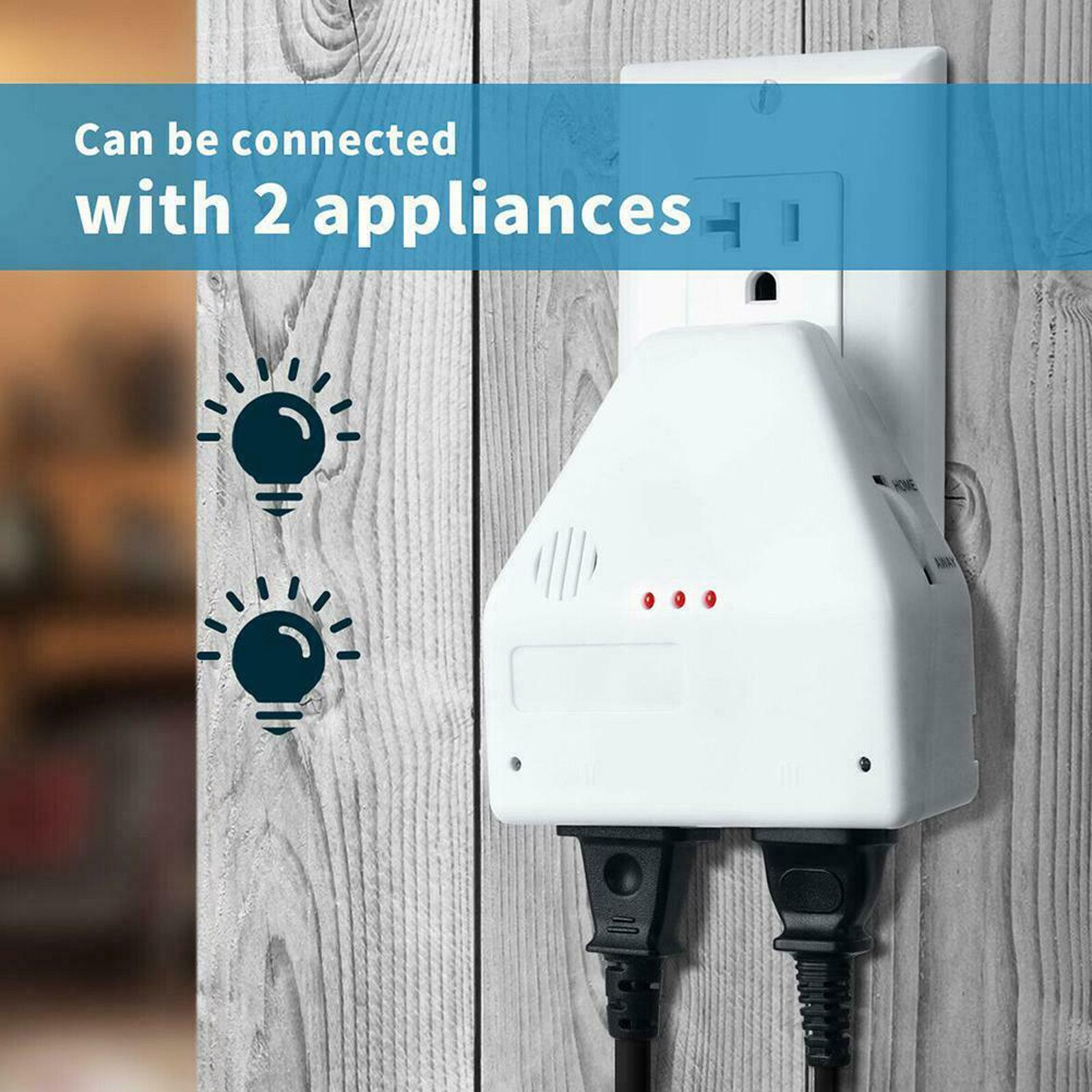 Universal klappar röststyrning strömbrytare på/av klappning elektronisk gadget ljusomkopplare 110v ljudkontrollbrytare hemadapter 55#