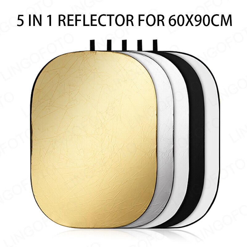 5-In-1 Fotografie Studio Multi Photo Opvouwbare Light Reflector LC6104