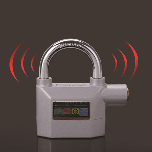 Waterdicht Motorfiets Alarm Lock Anti-diefstal Moto Bike Home Waarschuwing Security Disc Lock Voor Diefstal Bescherming Alarma Moto: silver color