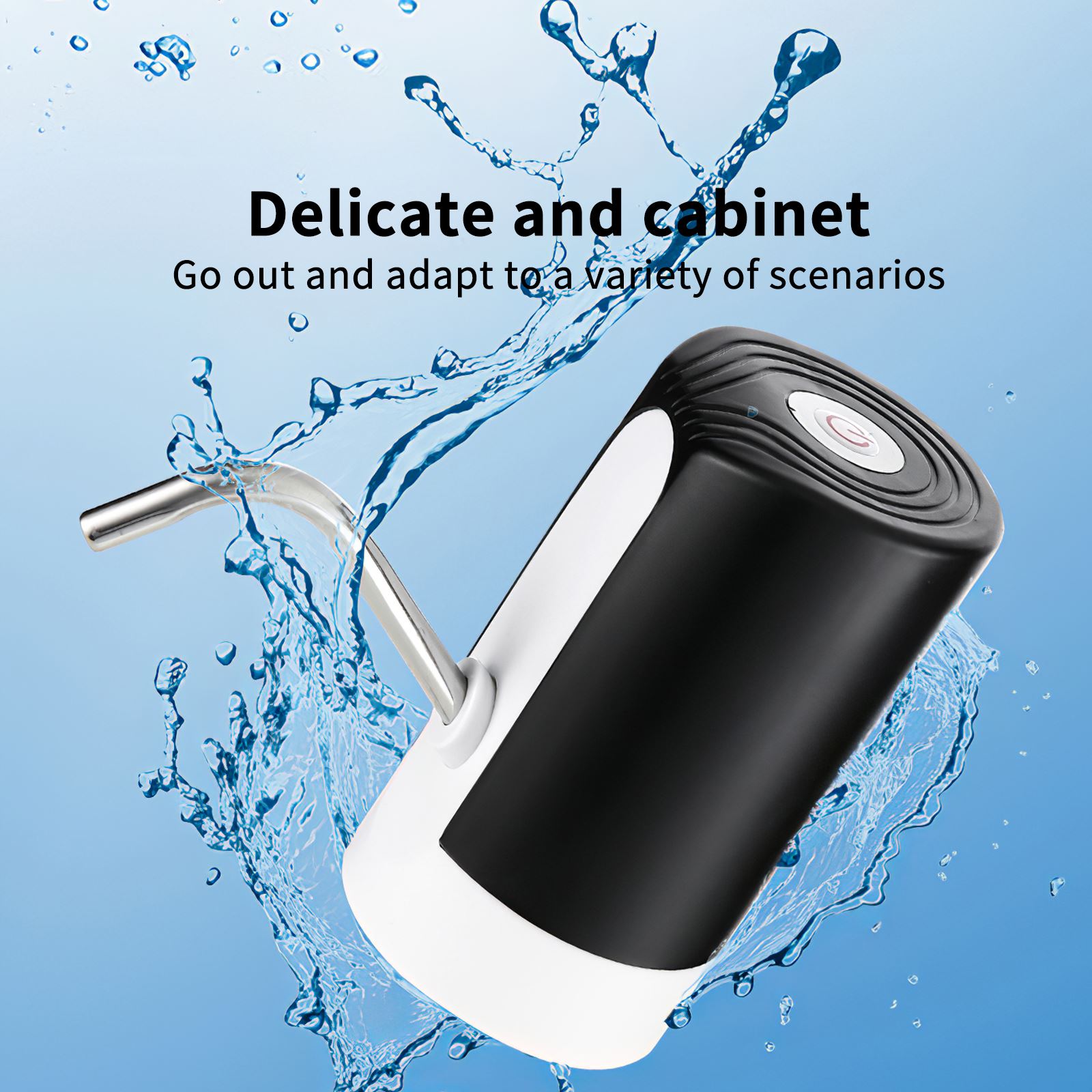 Water Fles Pomp Usb Opladen Automatische Drinkwater Pomp Draagbare Elektrische Water Dispenser Schakelaar Voor Water Pompen Apparaat