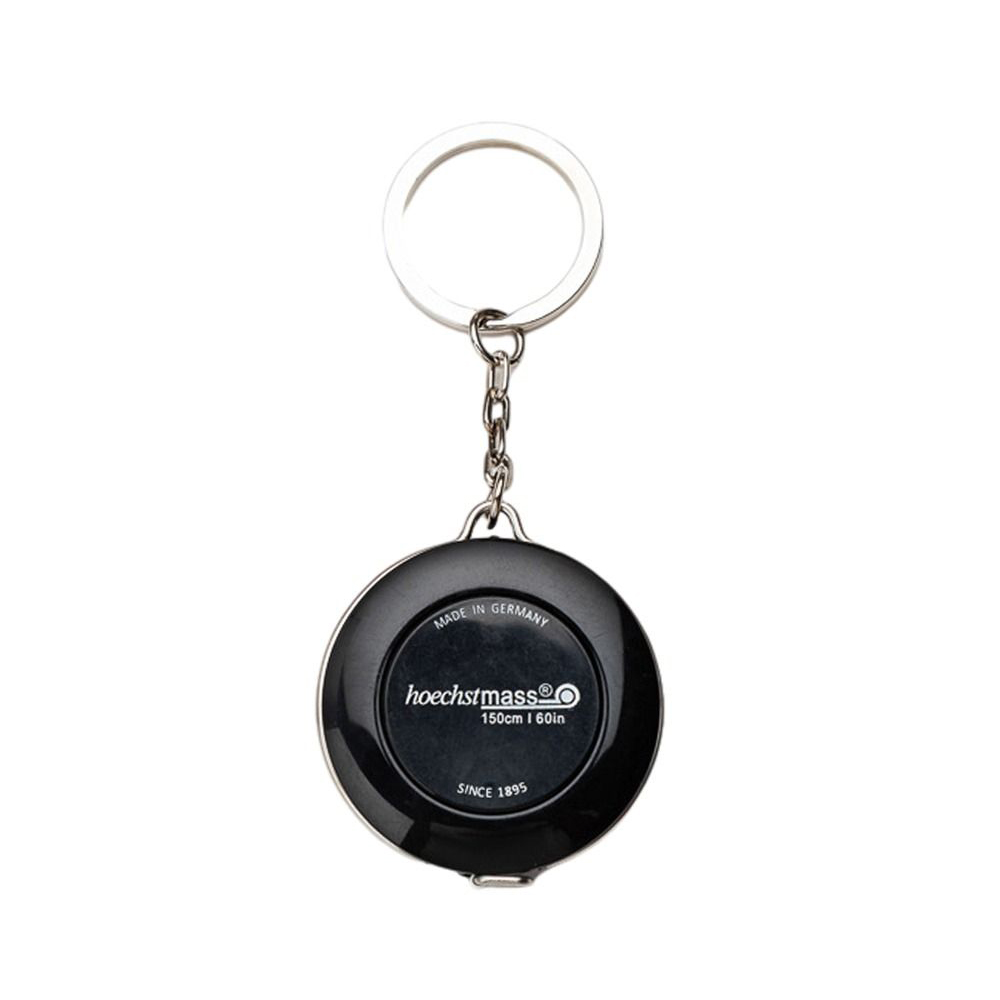 1M/1.5M Meet Liniaal Intrekbaar Centimeter Inch Rolband Mini Sleutelhanger Meetlint Kleermaker Draagbaar Naai Meetinstrument: Ivoor