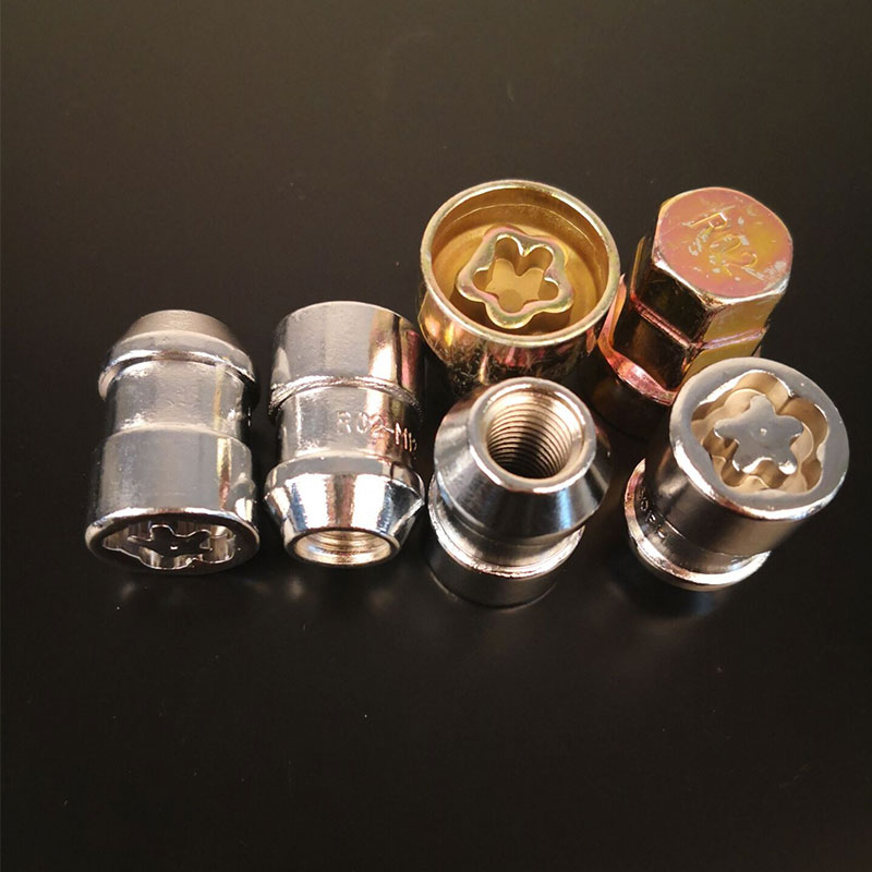Anti-theft Wheel Bolt Lock Nut KeyCar Auto Anti-theft Bolts Wheels Screw Lock M12x1.5 with Security Key