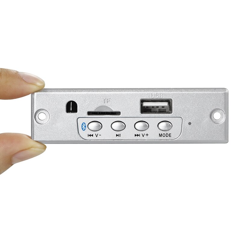 Carte décodeur de lecteur Mp3 avec amplificateur 2x25w, 6V-12V, Bluetooth 5.0, Module Radio Fm pour voiture, Support Tf Usb Aux