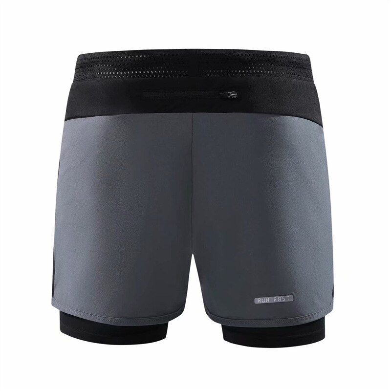 Zomer Sportbroek Mannen 2 In 1 Sport Jogging Fitness Shorts Training Snel Droog Heren Gym Mannen Shorts Sport Gym korte Broek