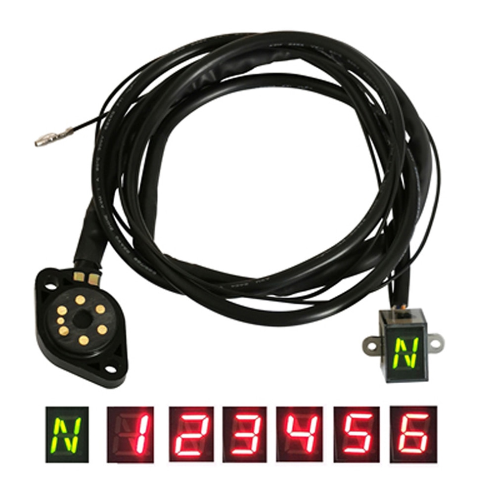 Motorcykel växelsensor digital växelindikator universal motorcykel växelsensor