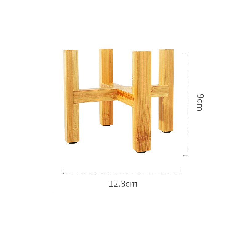 Soporte De Madera Para Bandejas, Fotos Y Libros - 15.2 Cm, Diseño Natural Desmontable, Ideal Para Decoración Y Exhibición