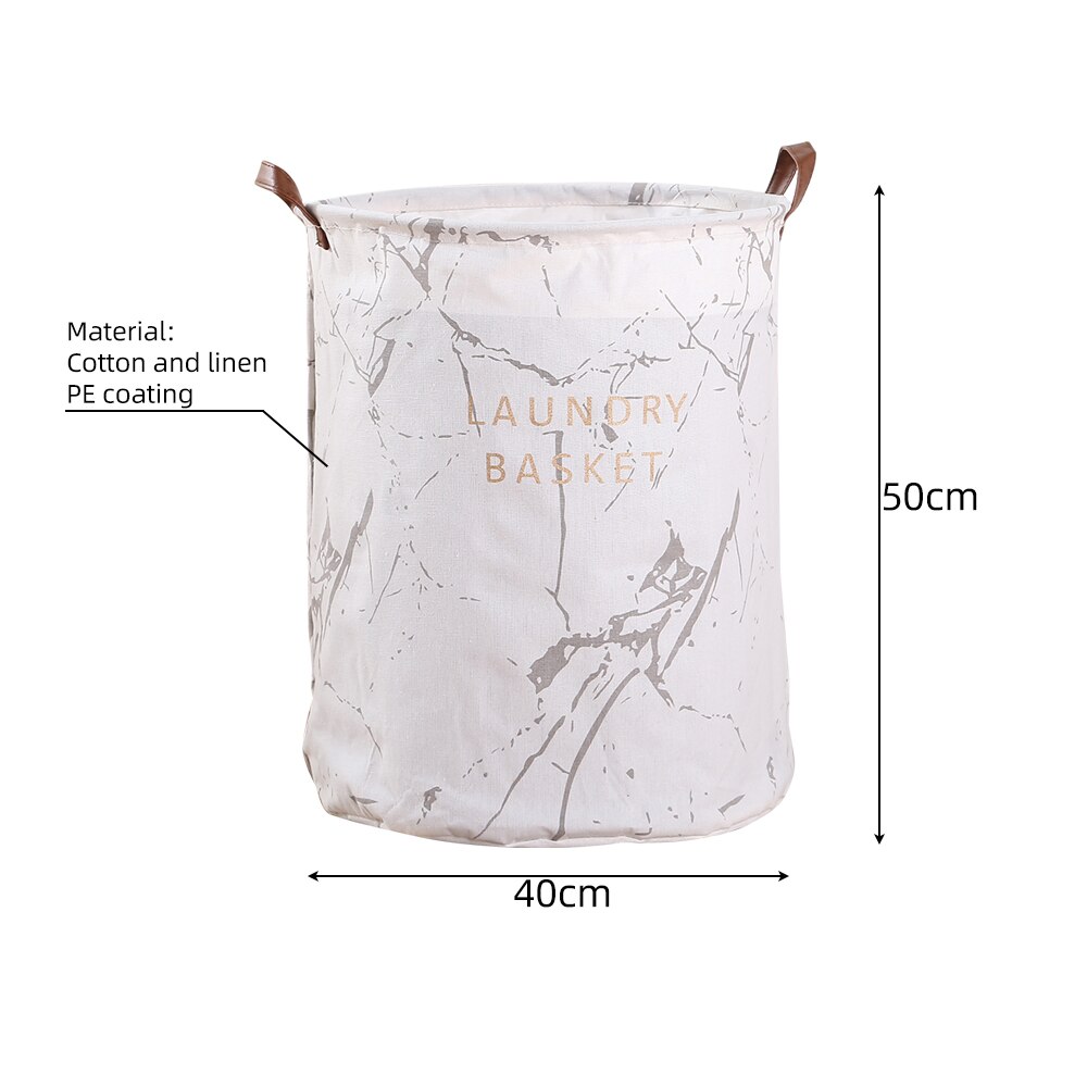 Large Foldable Dirty Laundry Basket Organizer Printed Collapsible Waterproof Home Laundry Hamper Sorter Laundry Basket 1pc