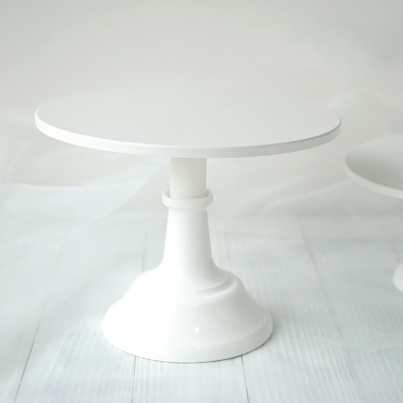 Grand Baker Cake Stand 10 Inch Wedding Cake Tools Adjustable Height Fondant Cake Display Accessory For Party Bakeware: White