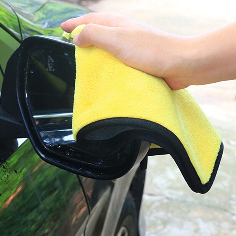 Toalla de microfibra para lavado de coches, paño de Secado y limpieza, paño de cuidado para coche, toalla de lavado de coches detallada para accesorios de automóviles Toyota
