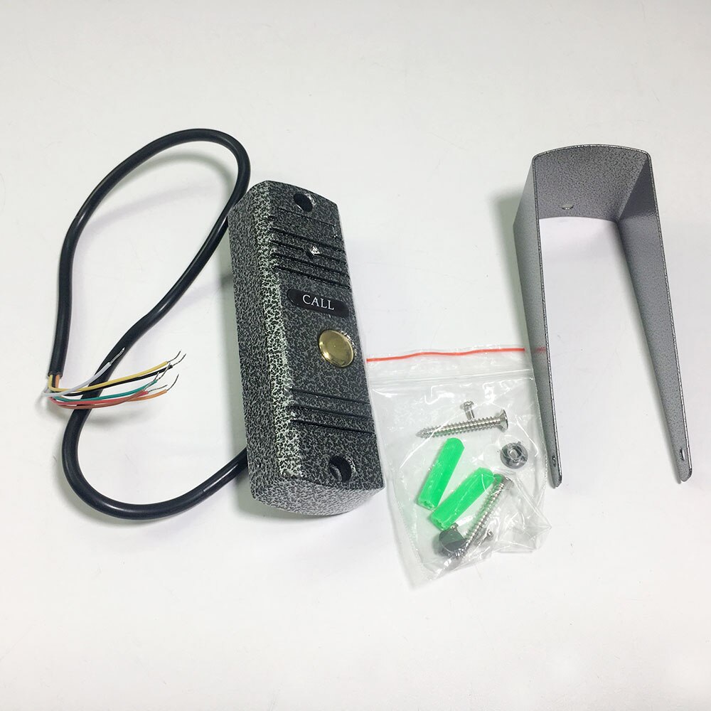 Door Phone metal Camera For 4 Wire Cable Wired Video Door Phone Intercom Entry System