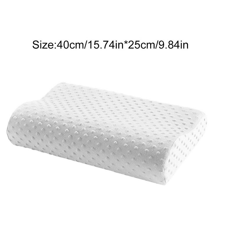 3d puder ergonomisk memory skum pude vaskbar rejse nakke partikel pude 3d puder sovepude micro airballs fyld: D1 hvide