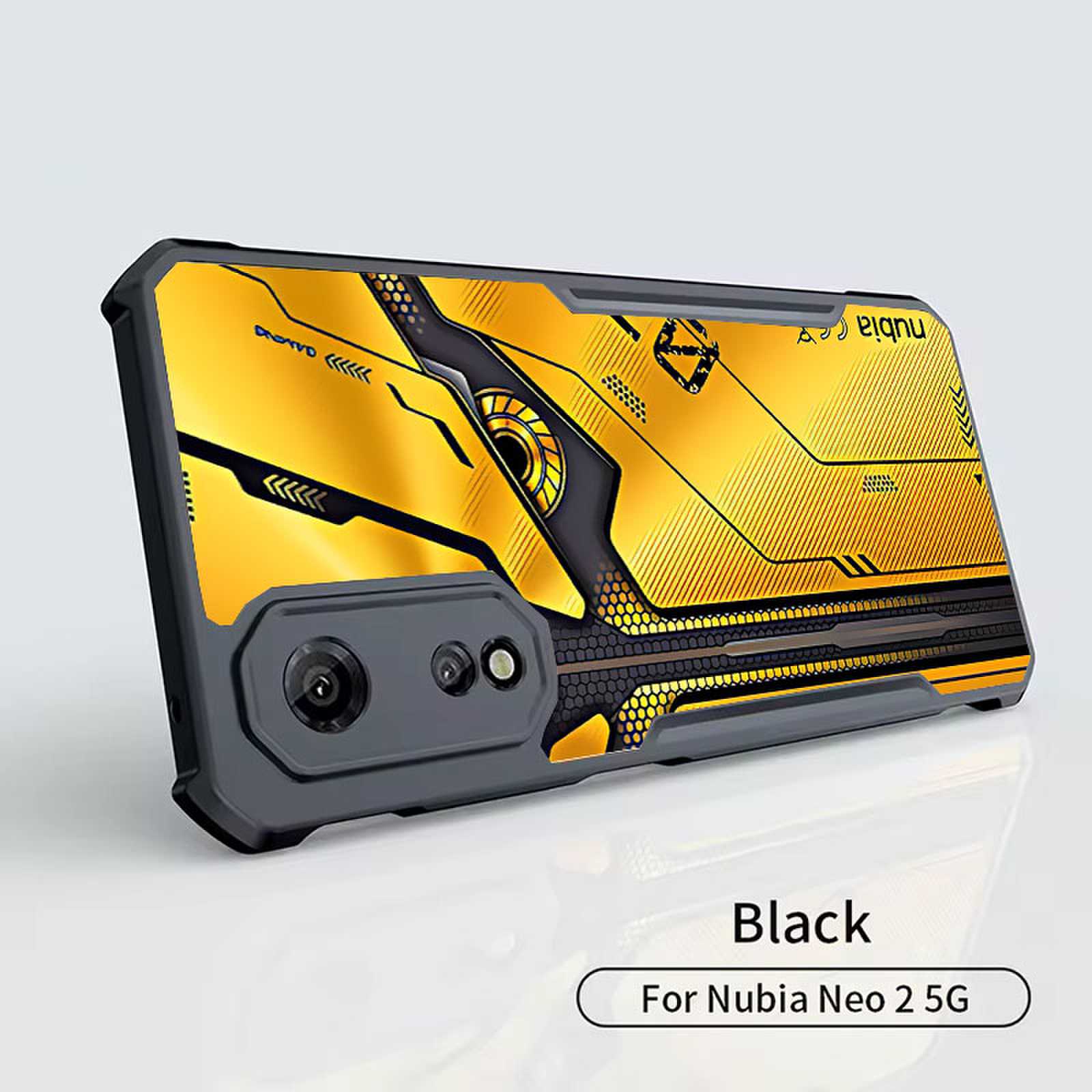 Luxe telefoonhoesje voor zte nubia neo 3 gt , transparant acryl, valbestendig, ultradunne harde cover, nubia neo 2, neo 3 , 5g nr. .62