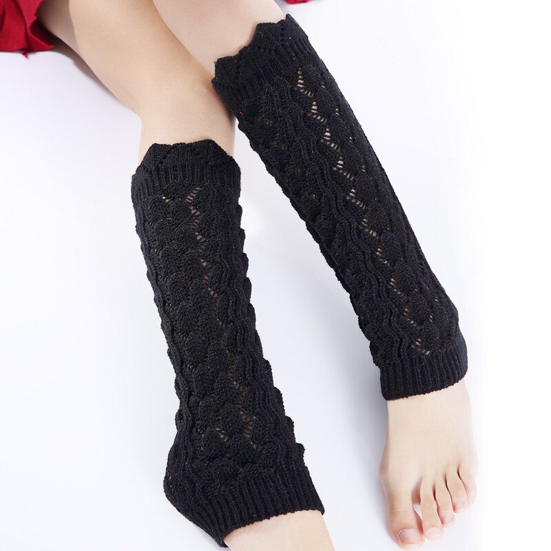 Creux ondulé bordure Imitation dentelle tricoté laine jambe couverture Pile Pile chaussettes femme automne et hiver chaussettes cheville plus solide
