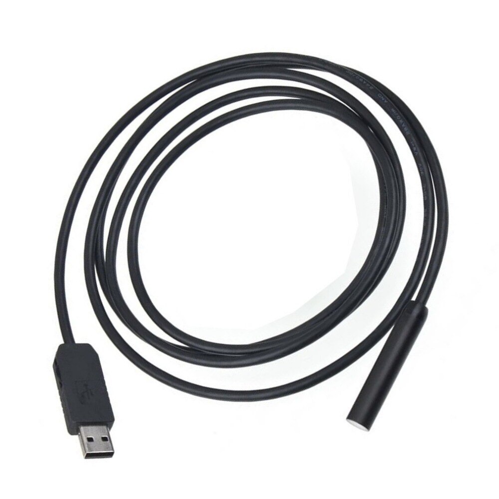 2M 10mm Lens HD 720P CMOS Waterproof USB Ear Endoscope 4 LED Pipe Inspection Camera Endoscope Snake Tube For Android Phone PC
