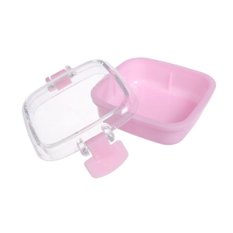 Mini Small Candy Box Plastic Storage Box With Transparent Lid Collection Candy Container Case Storage Box
