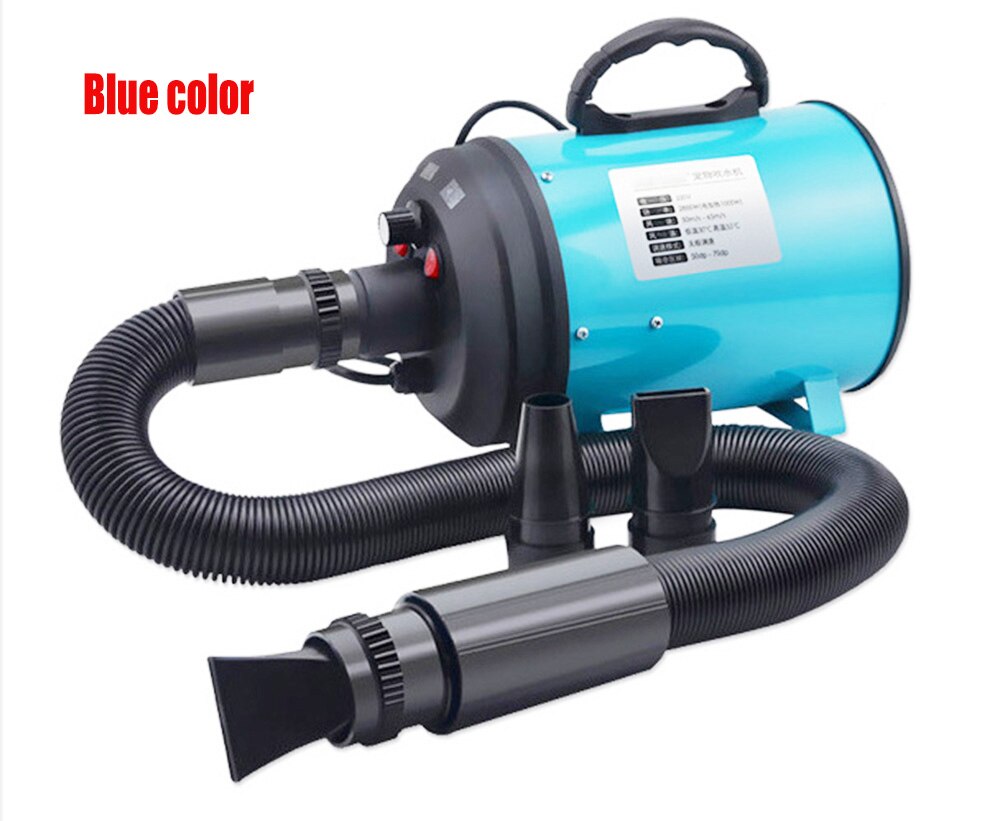 Adjustable Low Noise Pet Hair Dryer Dog Cat Grooming Heater Blower Dryers