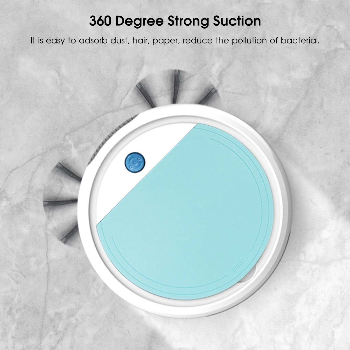 4 IN 1 Robot Vacuum Cleaner Multifunctional Auto Rechargeable UV Sterilizer Sterilization Smart Sweeping Robot Vacuum Cleaner