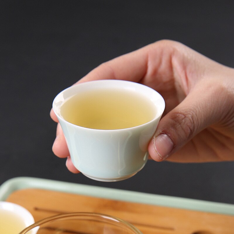 Travel Tea set Cup Drinkware Tea Cup Beautiful and easy teapot kettle Travel Bag