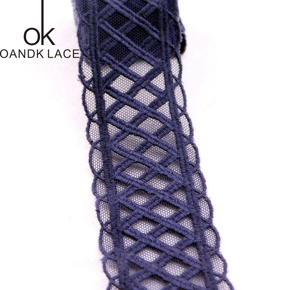 1 yards custom lace bar code, water soluble lattice lace, garment accessories DIY handmade material width 4cm