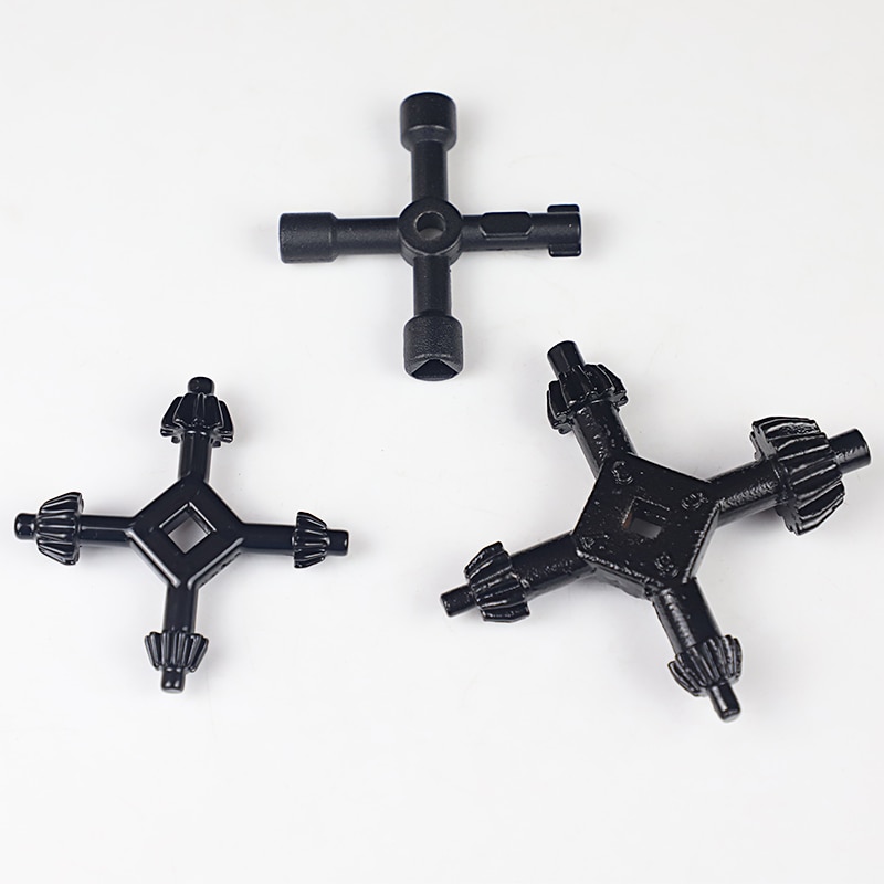 Multifunction Universal Triangle Wrench Key Plumber Keys Triangle For Gas Electric Meter Cabinets Bleed Radiators