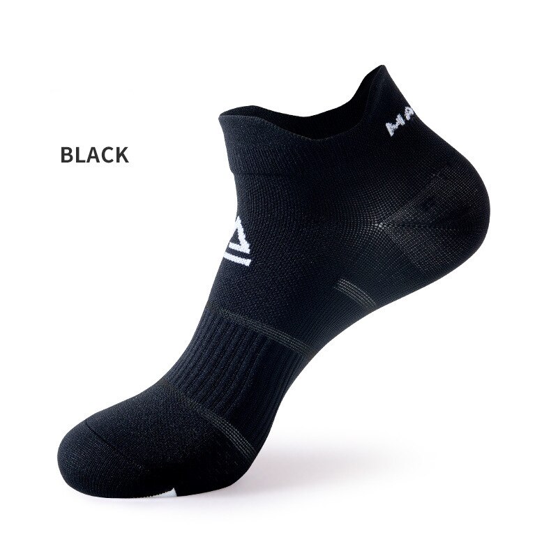 Nuovi Amanti di Basket Professionista di Calzini E Calzettoni uomo Donna Traspirante Ciclismo Corsa E Jogging di sport di Compressione Calzini e Calzettoni Per Adulti ragazzo fitness Calzino: WZ114-Black / Men