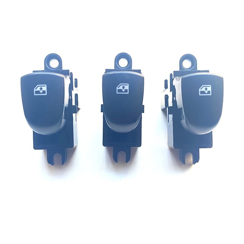 Starter Electric Power Window Switch With White Light For Renault Kadjar all 7 led lights will be on: 3pcs