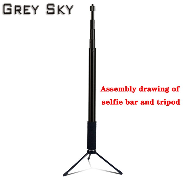 3m Aluminum Alloy Pole Super Long Five-section Telescopic Selfie Stick For Insta360 One X & One R 360 VR Camera Accessories