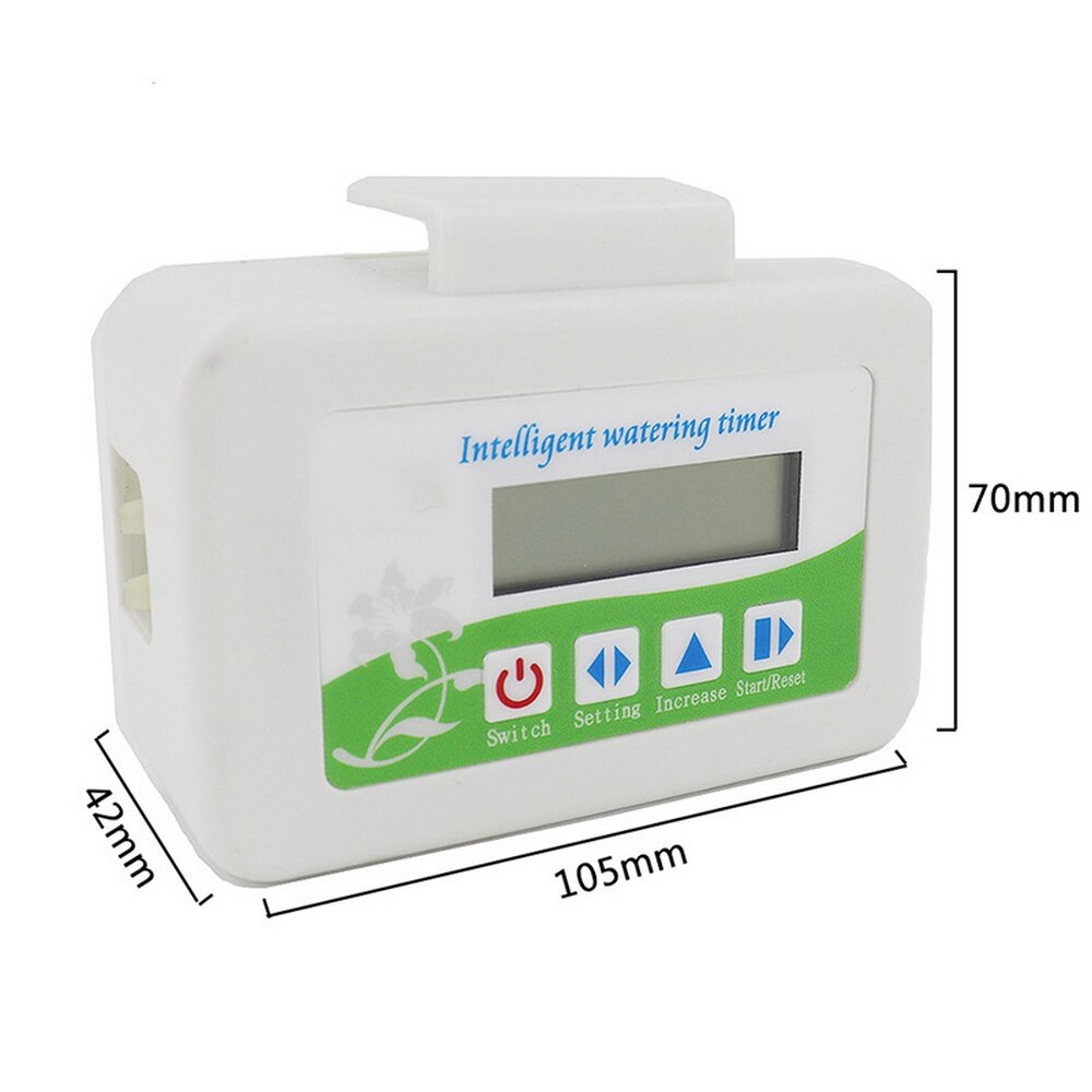 Intelligent hage automatisk vanningspumpe kontroller innendørs planter drypp vanning enhet vannpumpe timer system solenergi