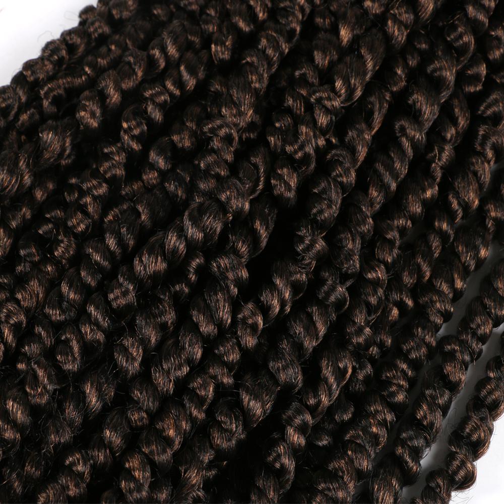 Passion Twist Braids X2 Crochet Braiding Hair Synthetic Crochet Hair Extensions High Temperature Fiber Braiding Hair For Women