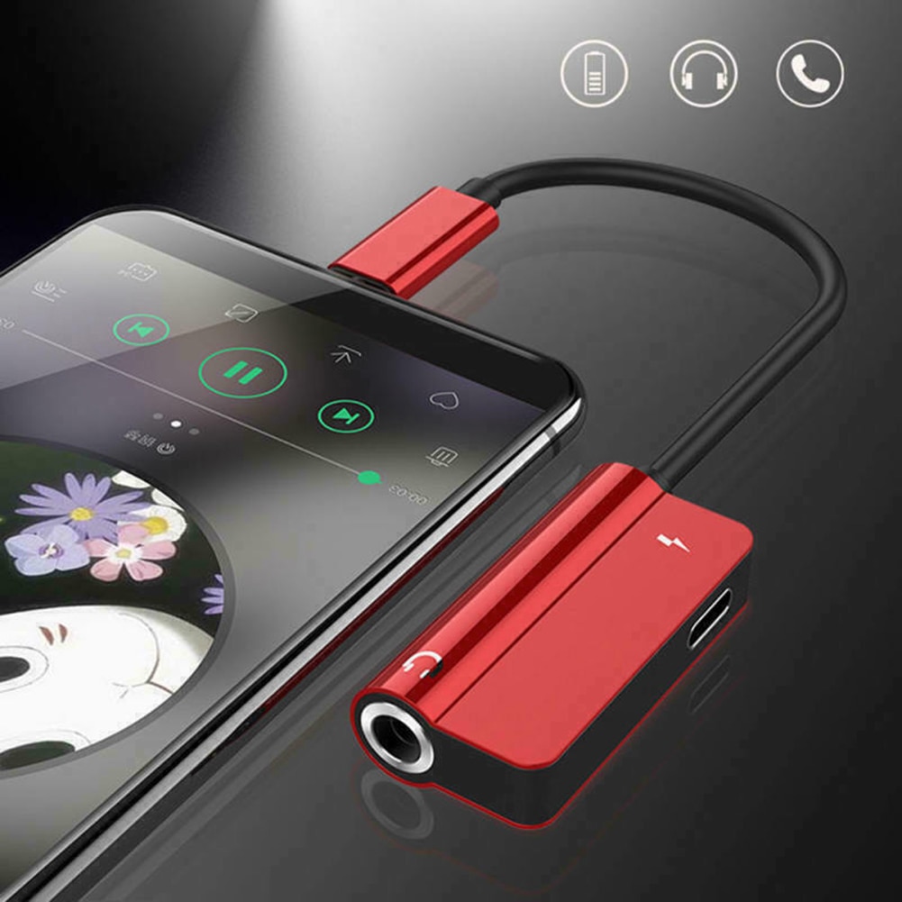 Hoofdtelefoon Adapter Voor Iphone 7 8 X Xs 11 Telefoon Jack Adapter Voor Bliksem Naar 3.5Mm Audio Hoofdtelefoon Kabel opladen