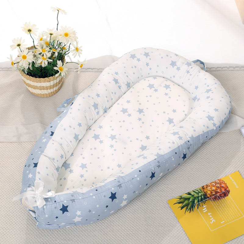 Baumwolle Tragbare Baby Schlaf Nest Stubenwagen bionisch Baby Kinderbett Bett Tragbaren Abnehmbaren Und Waschbar Krippe für Neugeborene 0-36 monate: 9