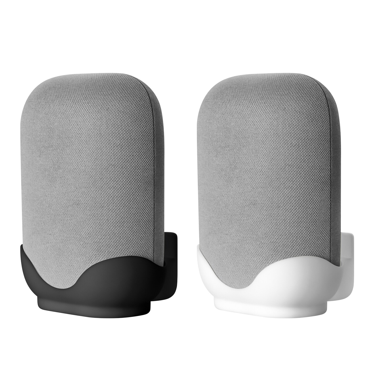 Zwart Wit Ruimtebesparend Desktop Houder Acryl Muur Desktop Beugel Desktop Houder Voor Google Nest Audio Smart Speaker