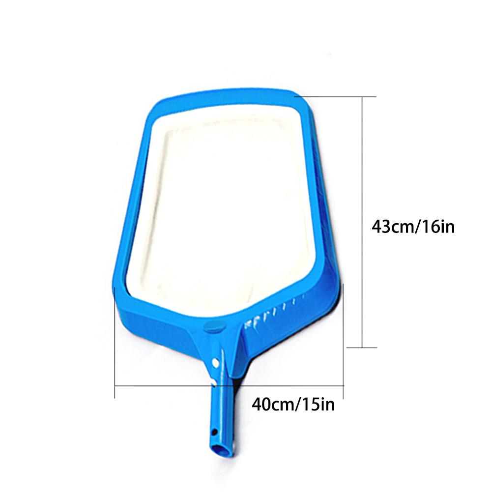 Swimming Pool Net Leaf Skimmer Rake Net Detachable Fine Mess Cleaning Net Rod Not Included Outdoor Pool Pond Cleaning Tools 20E