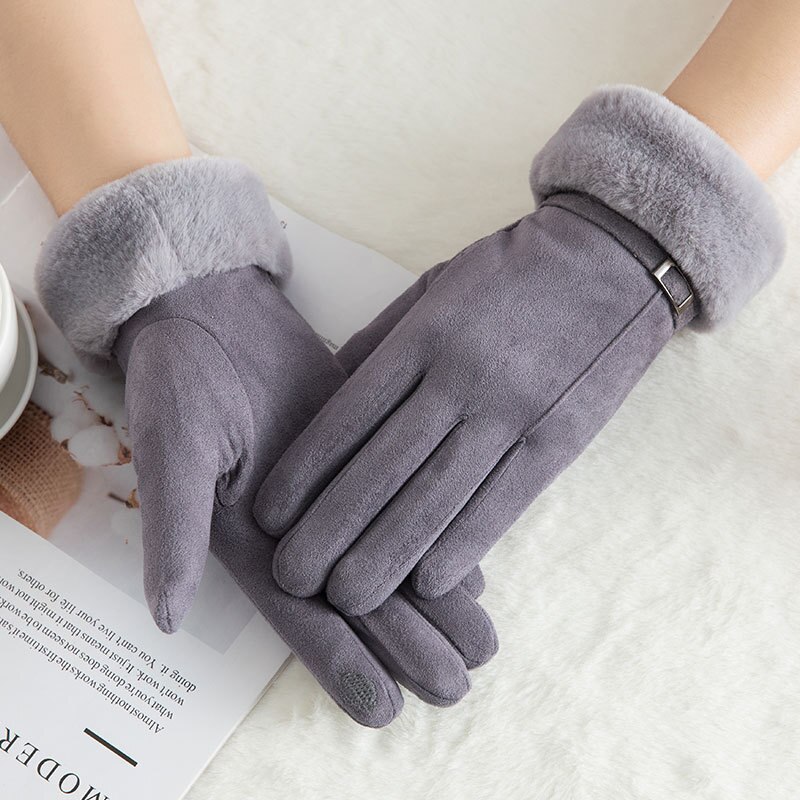 Kvinder vinter varme handsker vanter varme handsker vanter handske: C10
