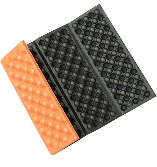 Zachte Waterdichte Dual Camping Wandelen Picknick Draagbare Kussen Seat Pad Outdoor Opvouwbare Camping Vochtwerende Kussen Matras: Oranje