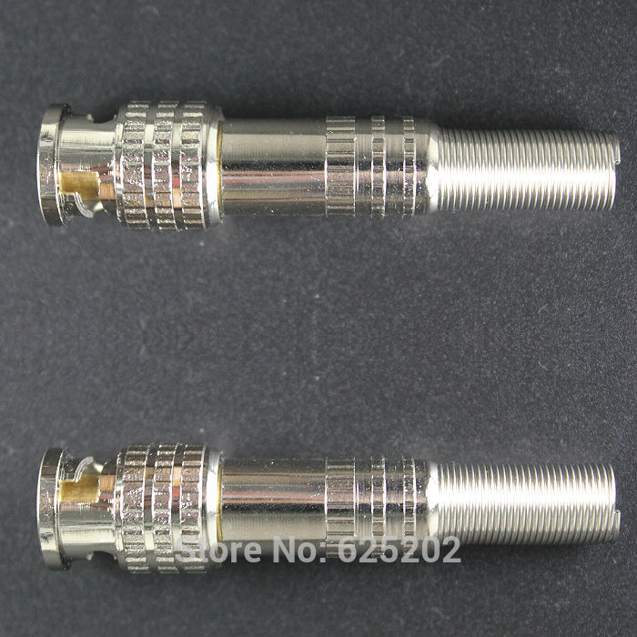 CCTV BNC Connector Gratis Gelast 6 stuks gratis zending