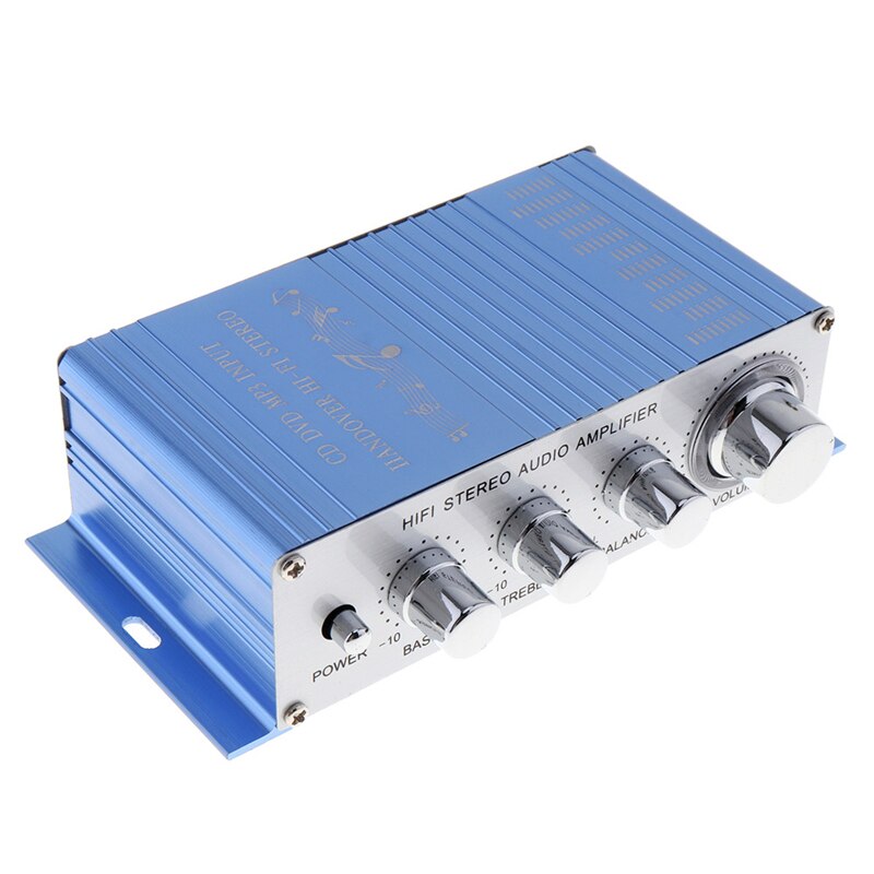 Mini Mini Amplifier HIFI2.0 Channel Balance Sound Adjusting Small Amplifier Audio Refit Car Amplifier