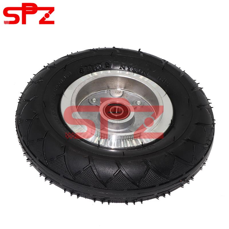 200x50 Tire with 180mm Brake Line Drum Brake 8" Pneumatic Wheel Aluminium Hub for Electric Scooter 8 inch Wheel